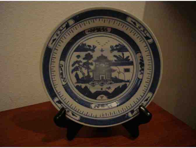 Blue and White Chinese plate III
