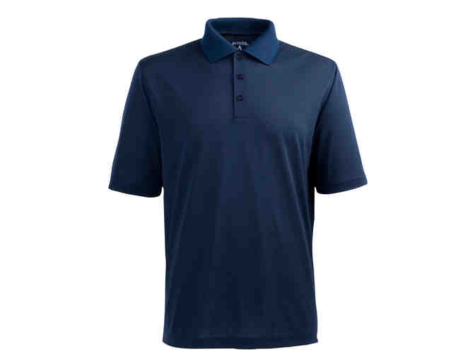 Antigua Navy Polo Shirt L
