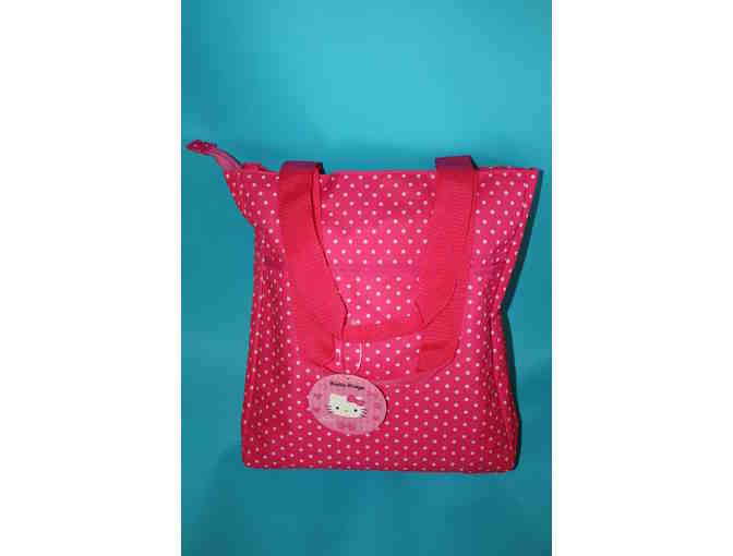 Hello Kitty Tote Bag with Hello Kitty Biker Bottle