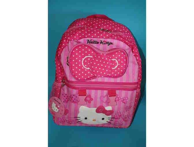 Hello Kitty Backpack with Hello Kitty Biker bottle