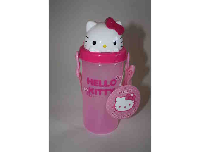 Hello Kitty Pop-Up Straw Bottle