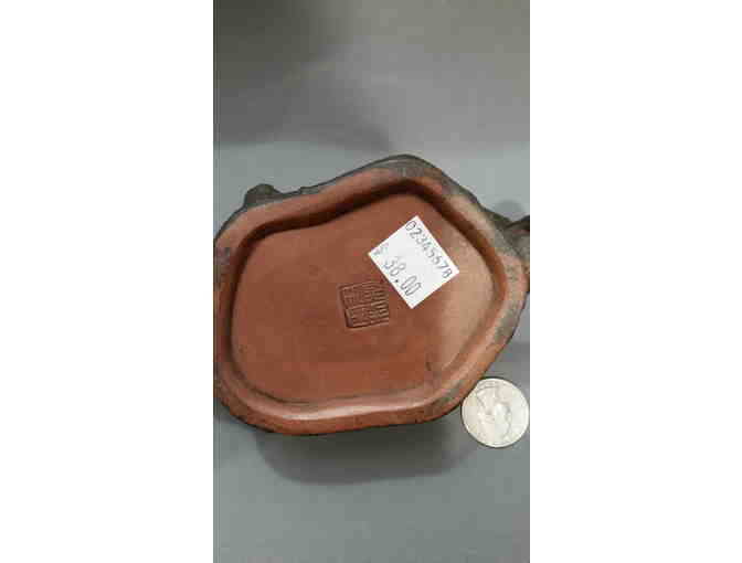 Red Clay Branch Teapot (Yixing)