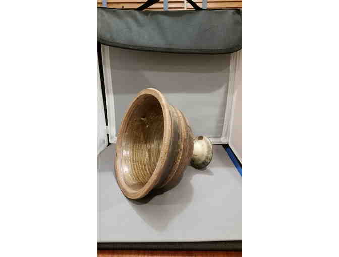 Stoneware Butter/Cheese Dish - Handthrown