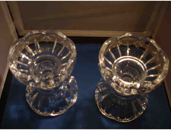 Glass Candle Holders