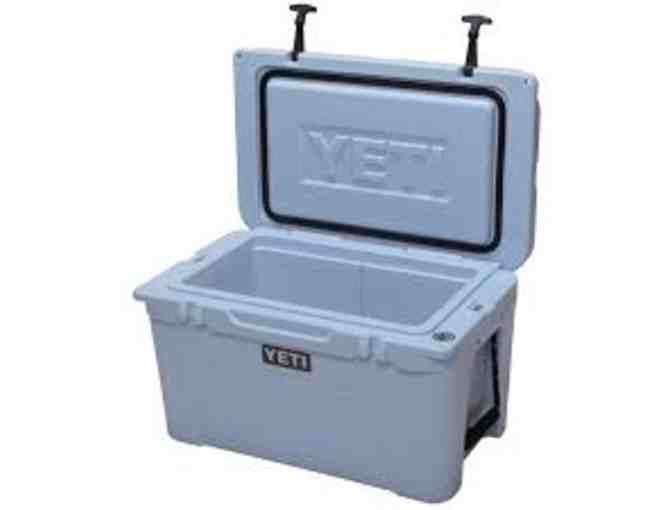 YETI Cooler and gear