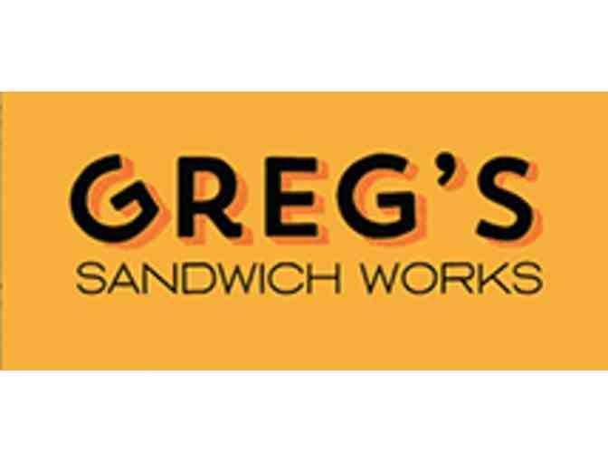 Greg's Sandwich Works $10 Gift Card - Photo 1