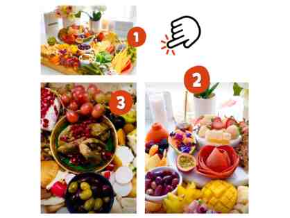 Alumni Made Festive Custom Designed Charcuterie Board