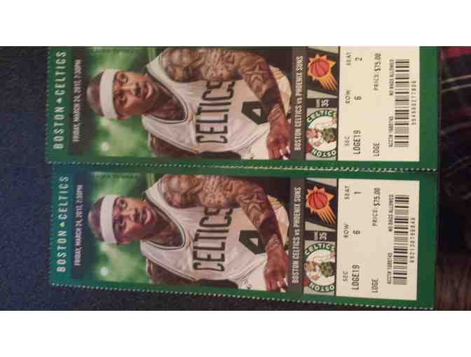 BOSTON CELTICS BASKETBALL: Two (2) Awesome Boston Celtics Basketball Tickets