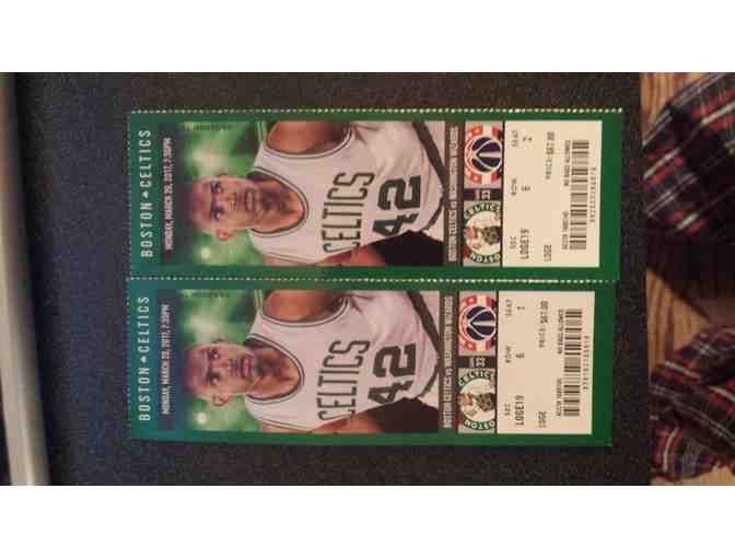 BOSTON CELTICS BASKETBALL: Two (2) Boston Celtics Tickets