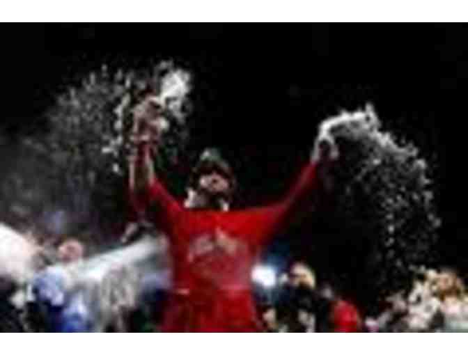 2013 Boston Red Sox World Series Champions: Autographed 'Jonny Gomes' Baseball in Case!