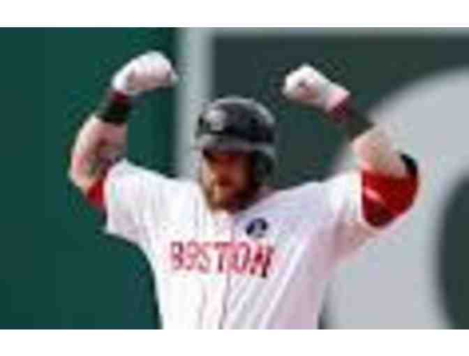 2013 Boston Red Sox World Series Champions: Autographed 'Jonny Gomes' Baseball in Case!
