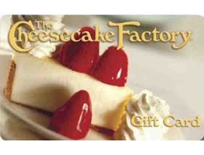The Cheesecake Factory: $25 Gift Card