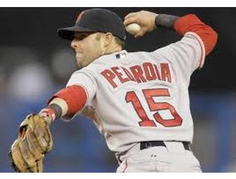 Baseball Autographed by Dustin Pedroia