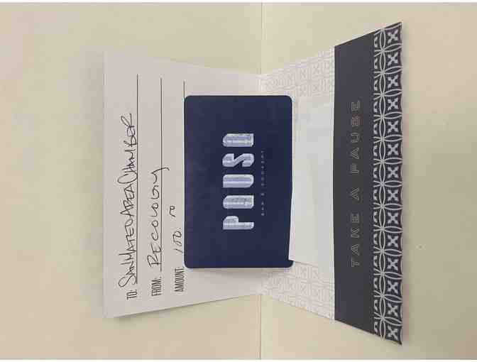 $75 Porterhouse Gift Card + $100 Pausa Gift Card