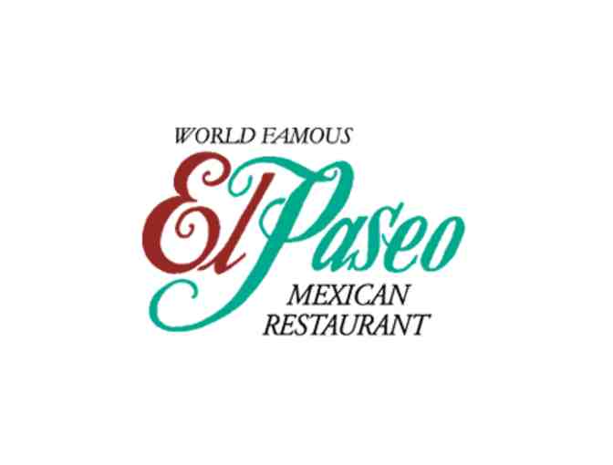 El Paseo Mexican Restaurant $50 Gift Certificate