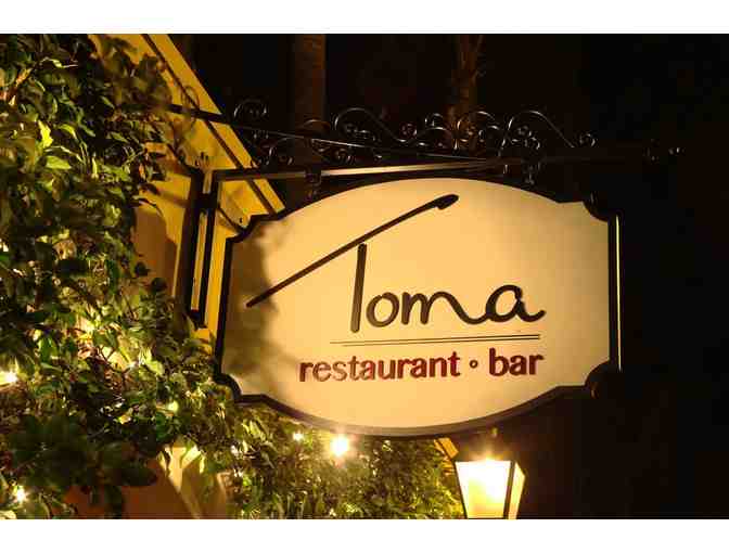 Toma Restaurant - $75 Gift Card