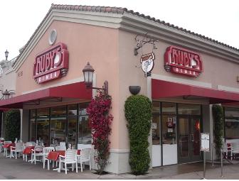 $65 to Ruby's Diner Carlsbad Restaurant