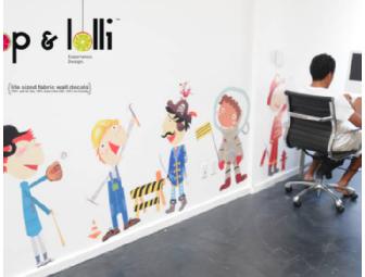 Pop and Lolli Room Decals for Children