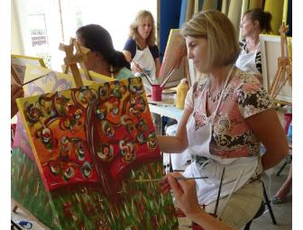 Spiritivity Studio Painting Event & Appetizers from Jake's Del Mar Sun: 9/8/13-1:00pm