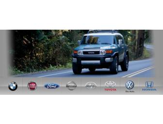 $500 to Mossy Auto Group