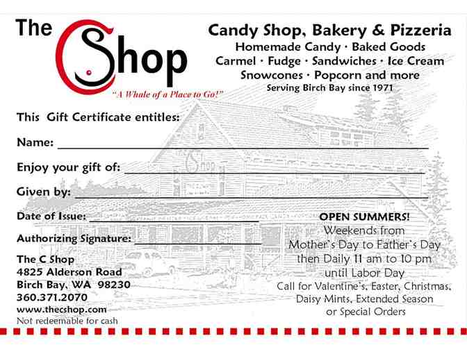 Treat Your Sweet Tooth at the C Shop Candy Store & Cafe - #1