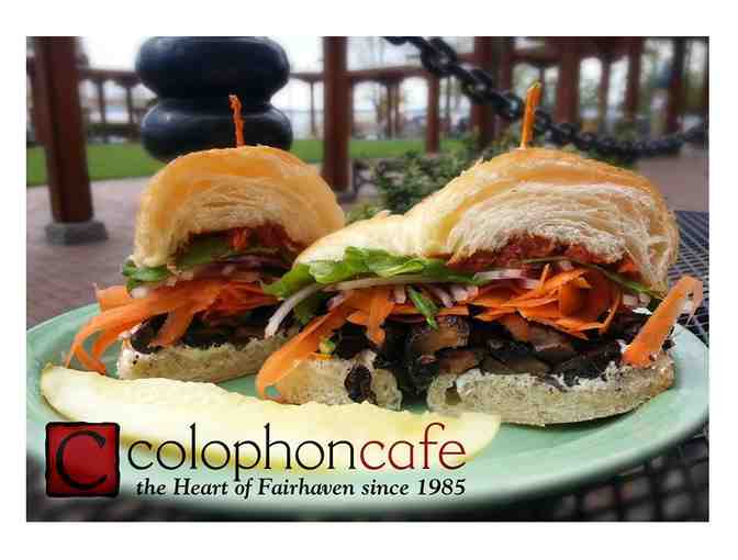 Dinner for 2 at Colophon Cafe