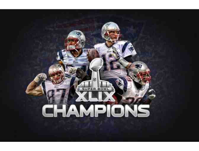 4 Tickets to watch the Super Bowl Champion New England Patriots