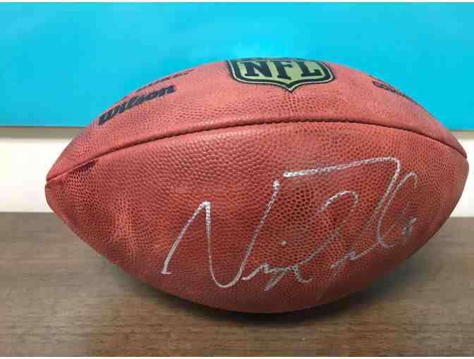 Autographed Football by Super Bowl Champion/MVP Nick Foles