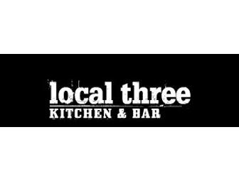 Local Three Kitchen Dinner at the Chef's Table