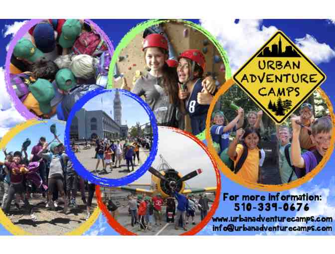 $200 off a week of Urban Adventure camp
