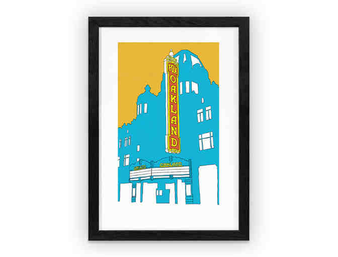 'Home is where the Oak is' art print by Shane Donahue