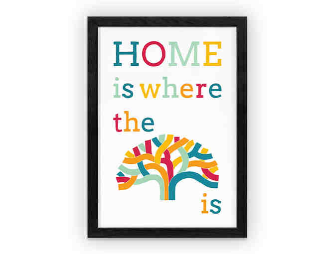 'Home is where the Oak is' art print by Shane Donahue