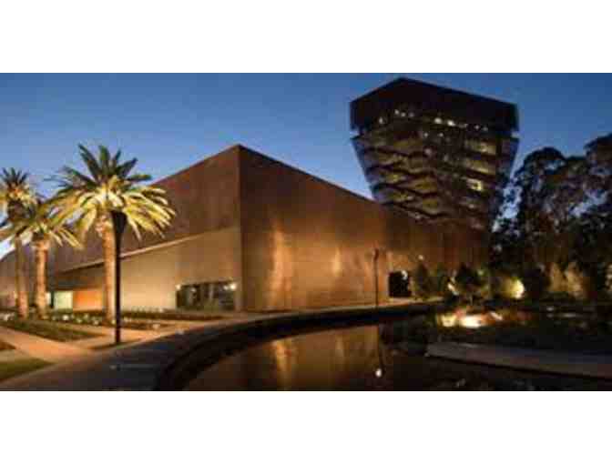 Two VIP General Admission Guest Passes for the Legion of Honor or de Young