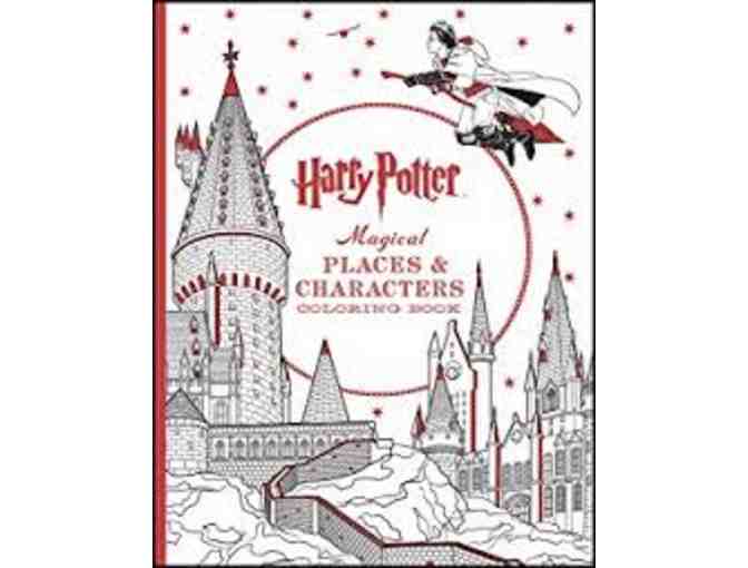Harry Potter & Mary Engelbreit Coloring Book Kits with colored pencils and markers