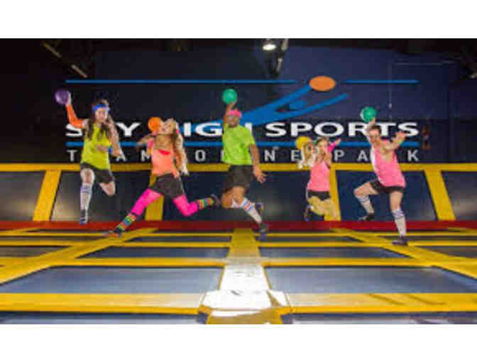 Four one-hour Sky High Trampoline Park passes