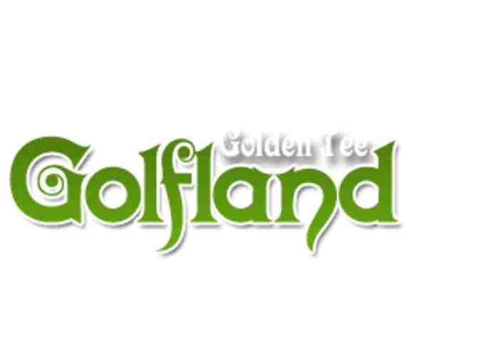 Miniature Golf for THREE at Golden Tee Golfland
