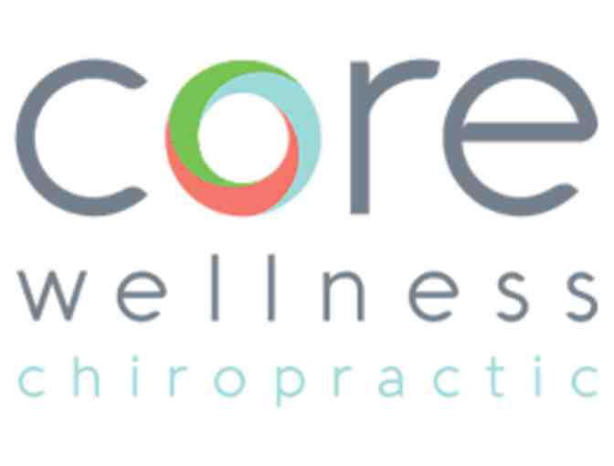 One new patient chiropractic exam and adjustment from Core Wellness
