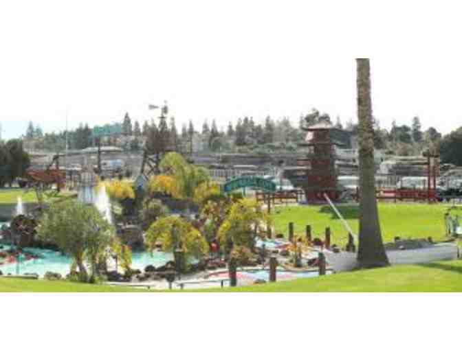 Miniature Golf for THREE at Golden Tee Golfland