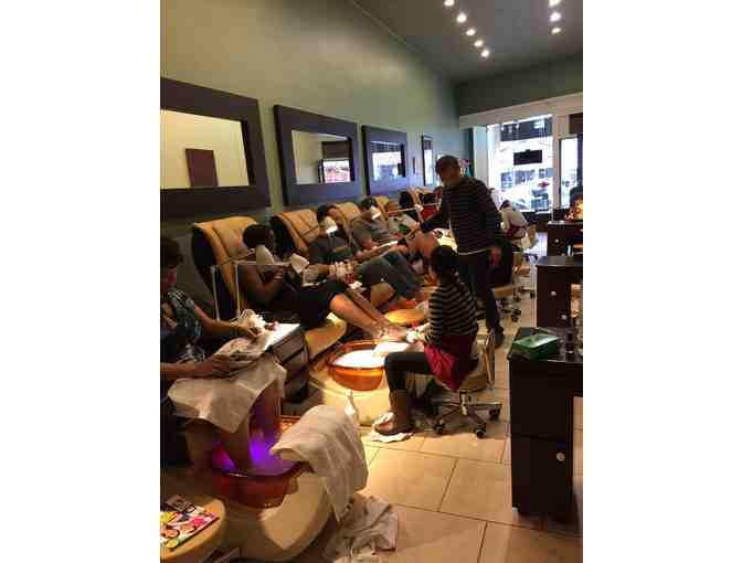 Mani Pedi at Finger Paint Nail Salon