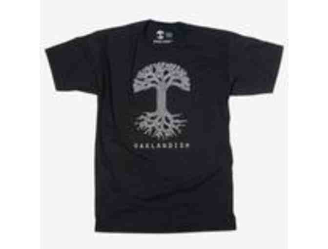 Oaklandish Bag with T-shirt and pin