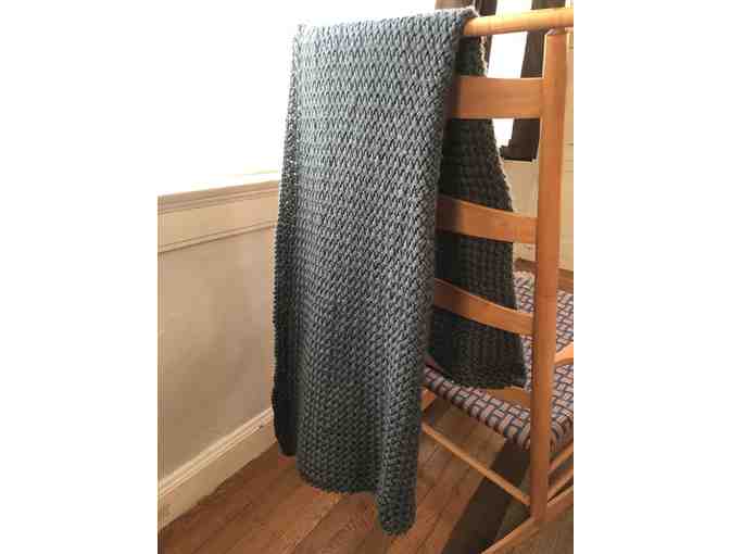 Cozy Handknit Lap Blanket