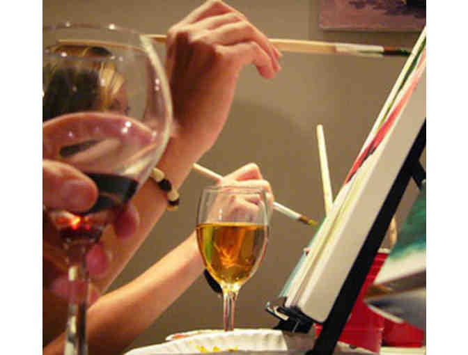 Paint and Pinot Evening with Ms. J & the Roddy Family