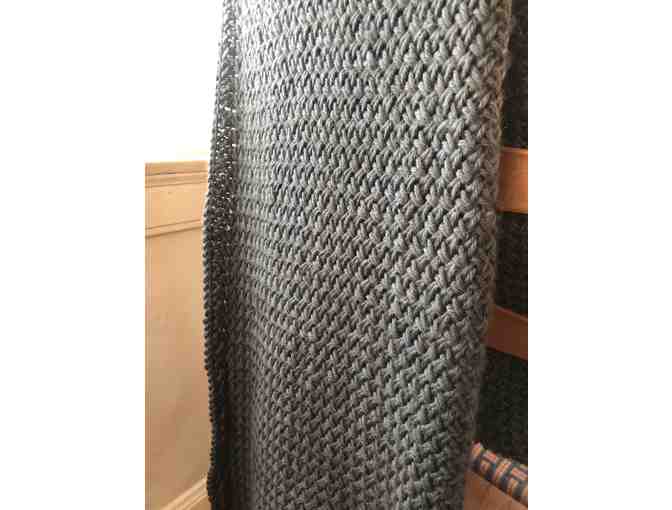 Cozy Handknit Lap Blanket