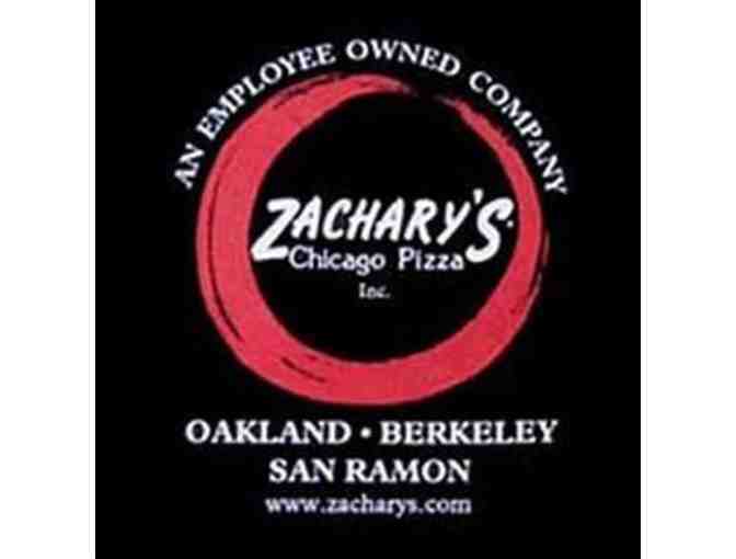 $30 Zachary's Chicago Pizza gift certificate