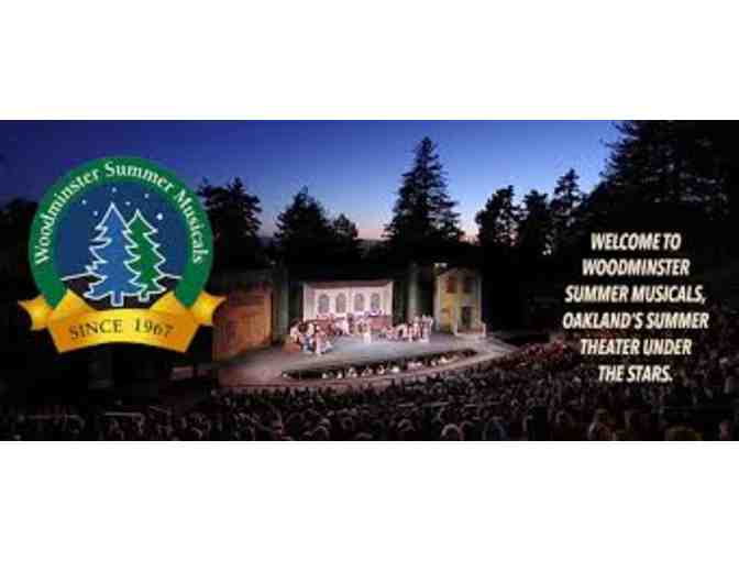 Two tickets to Woodminster Summer Musicals