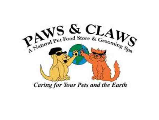 $25 Gift Card to Paws and Claws
