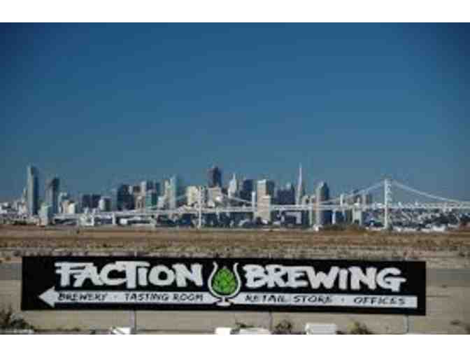 Certificate for 2 Flights of Beer at Faction Brewing