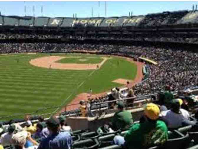 Four Plaza Outfield Tickets to an A's home game