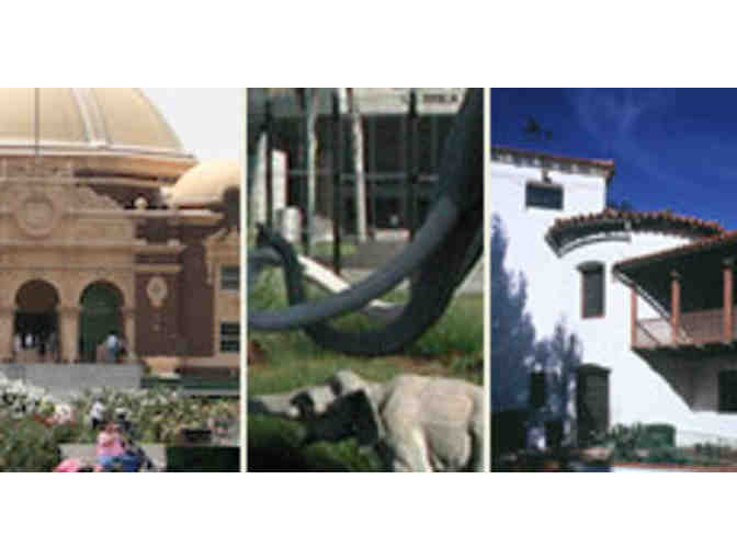 4 Tickets to La Brea Tar Pits or The Natural History Museum of LA County