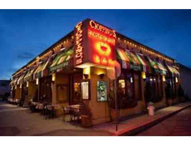 $100 Cioppino's Restaurant Gift Certificate